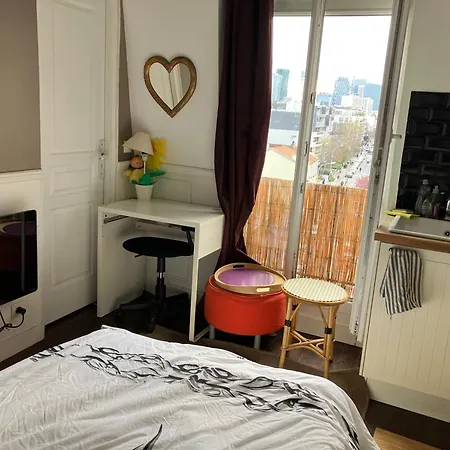 Furnished Very Quiet With Incredible Views To La Defense & Eiffel Tower Daire *